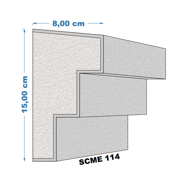 Moldura de EPS SCME114
